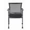 Boss Office Products Black Seat, 24 W 23 L 35.5 H, Mesh Seat B6889R-BK - alternate 3